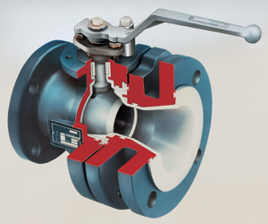 AKH6 Lined Tank Drain Valve